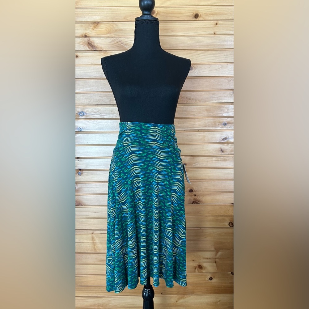 Lularoe Azure Multicolored Skirt - Size XS